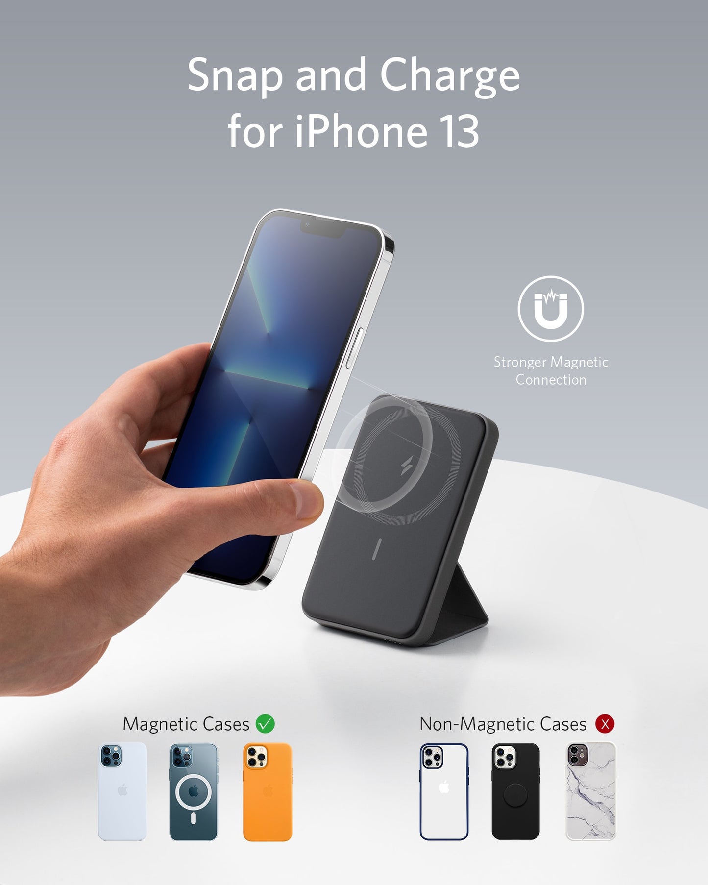 5000mAh wireless portable charger