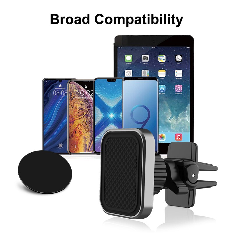 Universal Magnetic Air Vent Clip Car Phone Holder