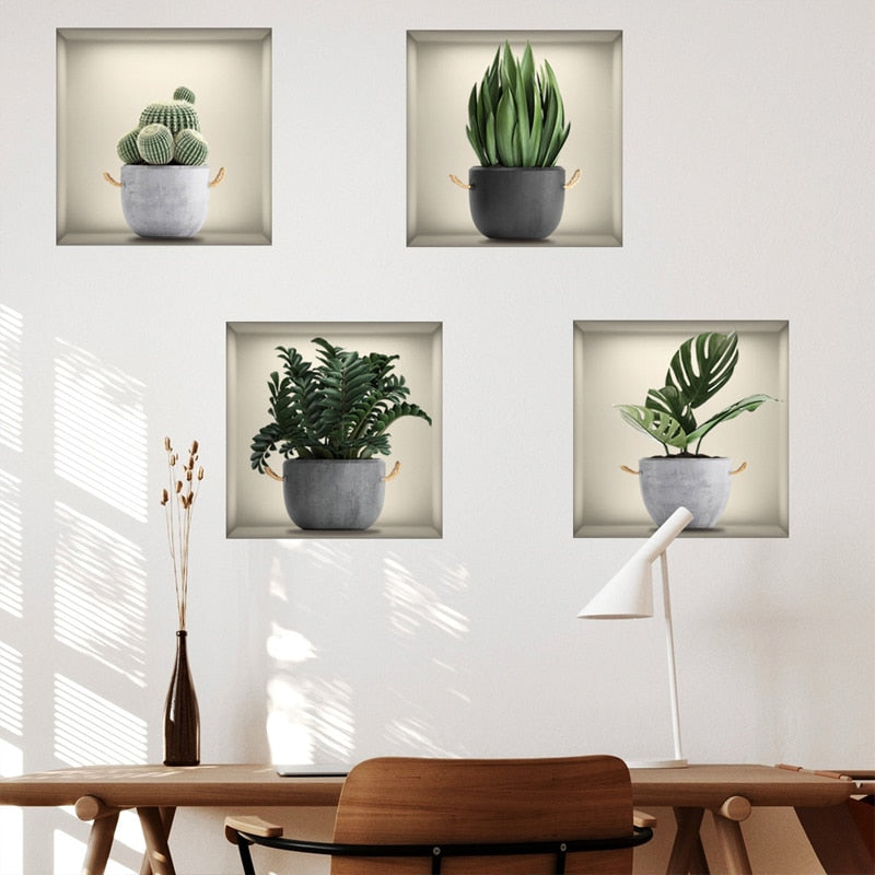 Botanical Wall Decals Living Room Plant Decor Peel-and-Stick Wall Art Nature-Inspired Wall Stickers Greenery Wall Accents DIY Plant Pattern Decor Floral Wall Adornments Stylish Room Makeover Leafy Wall Graphics Set Contemporary Wall Appliques