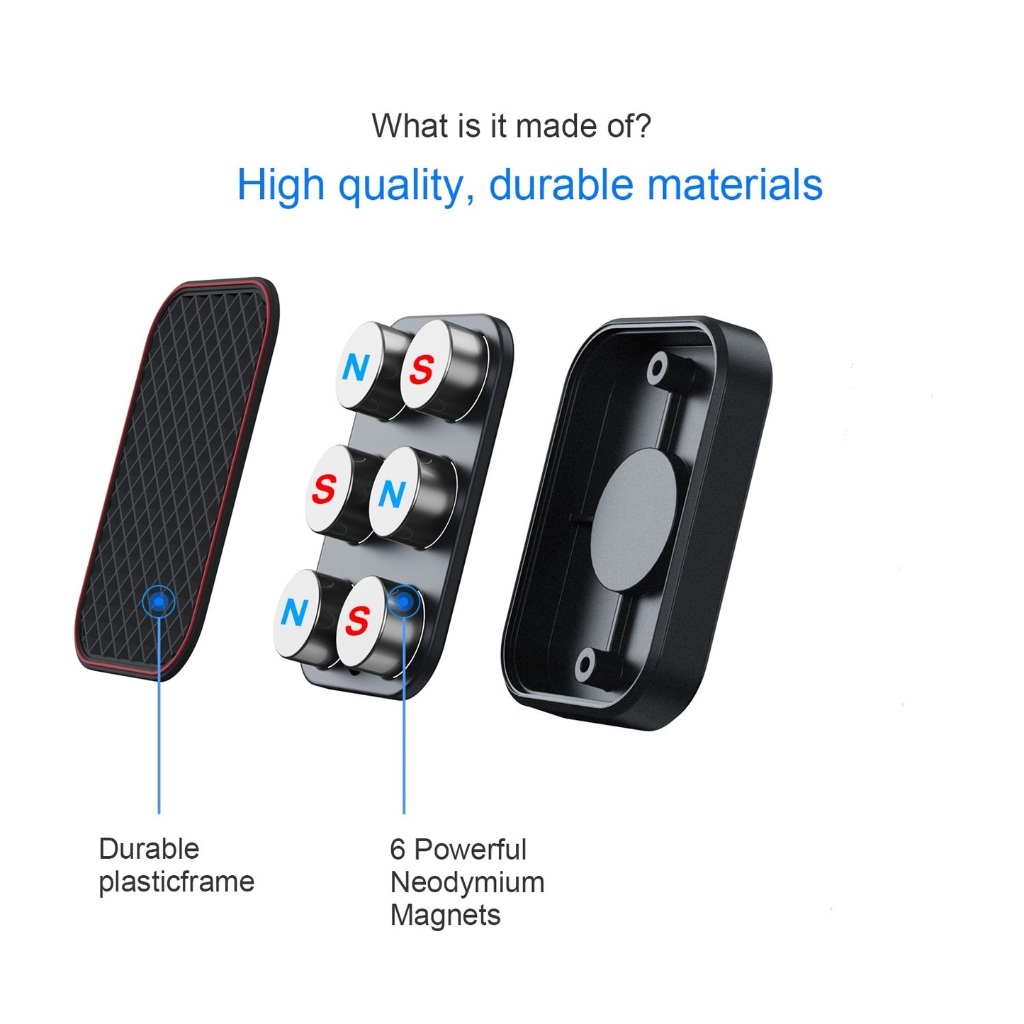 Universal Magnetic Air Vent Clip Car Phone Holder
