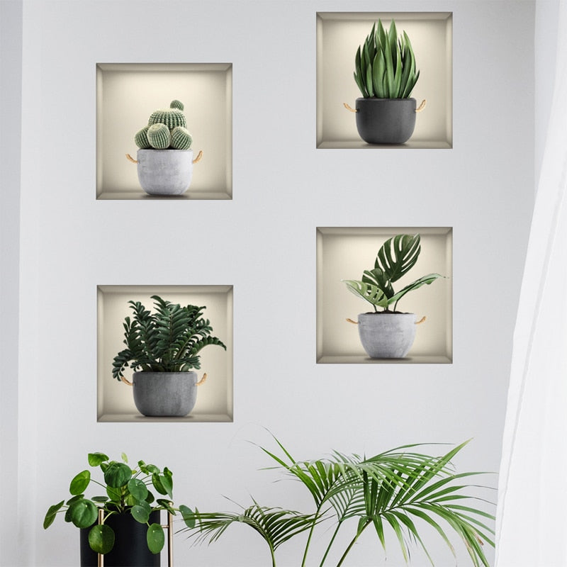Botanical Wall Decals Living Room Plant Decor Peel-and-Stick Wall Art Nature-Inspired Wall Stickers Greenery Wall Accents DIY Plant Pattern Decor Floral Wall Adornments Stylish Room Makeover Leafy Wall Graphics Set Contemporary Wall Appliques