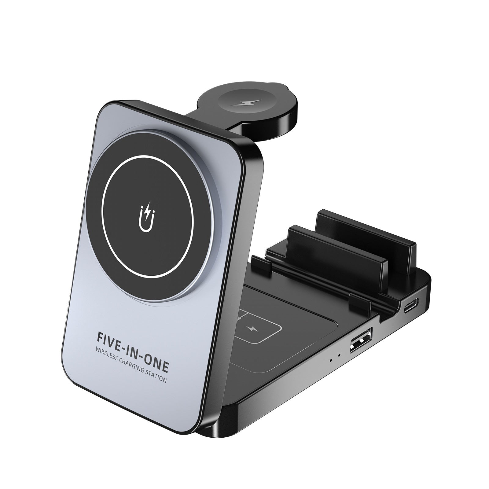 5-in-1 Magnetic Wireless Charging Station