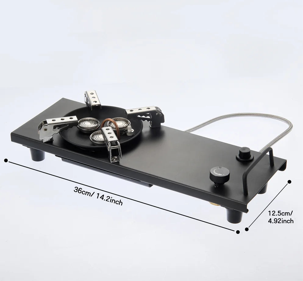 Pandatour IGT Camping Super High Firepower Stove Desktop One-Unit One-Touch Folding IGT Table Stove Stainless Steel Furnace ﻿