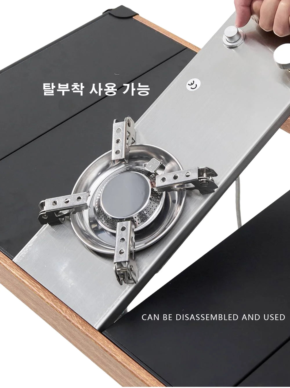 Pandatour IGT Camping Super High Firepower Stove Desktop One-Unit One-Touch Folding IGT Table Stove Stainless Steel Furnace ﻿