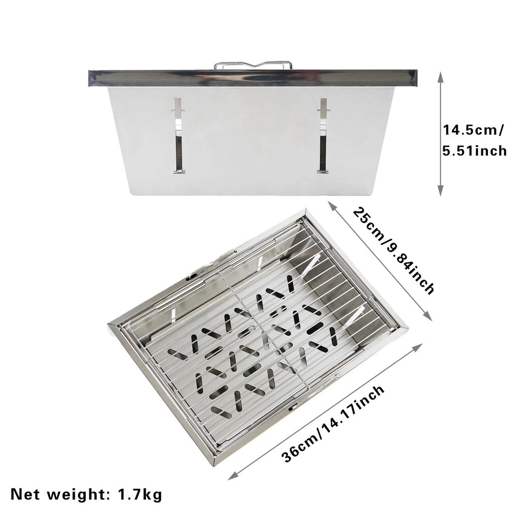 Pandatour IGT Camping Super High Firepower Stove Desktop One-Unit One-Touch Folding IGT Table Stove Stainless Steel Furnace ﻿