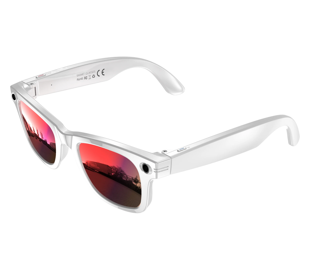 W620 AI Smart Glasses 5MP Camera Optical Image Stabilization WiFi Transfer  IP66 Waterproof