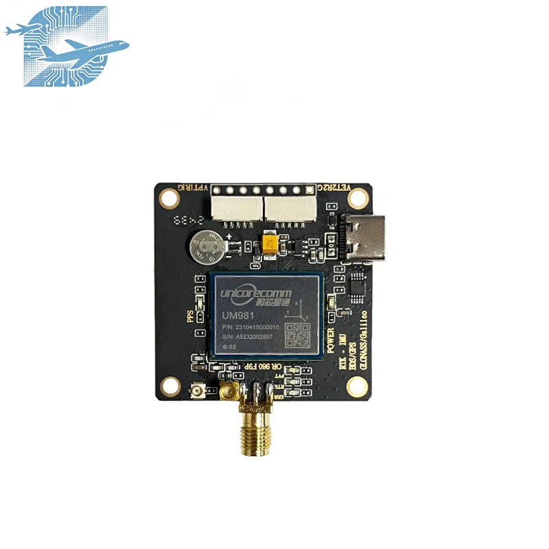 UM981 Development Board RTK Positioning High-precision Flight Control IMU Inertial Navigation TYPE-C Power Supply