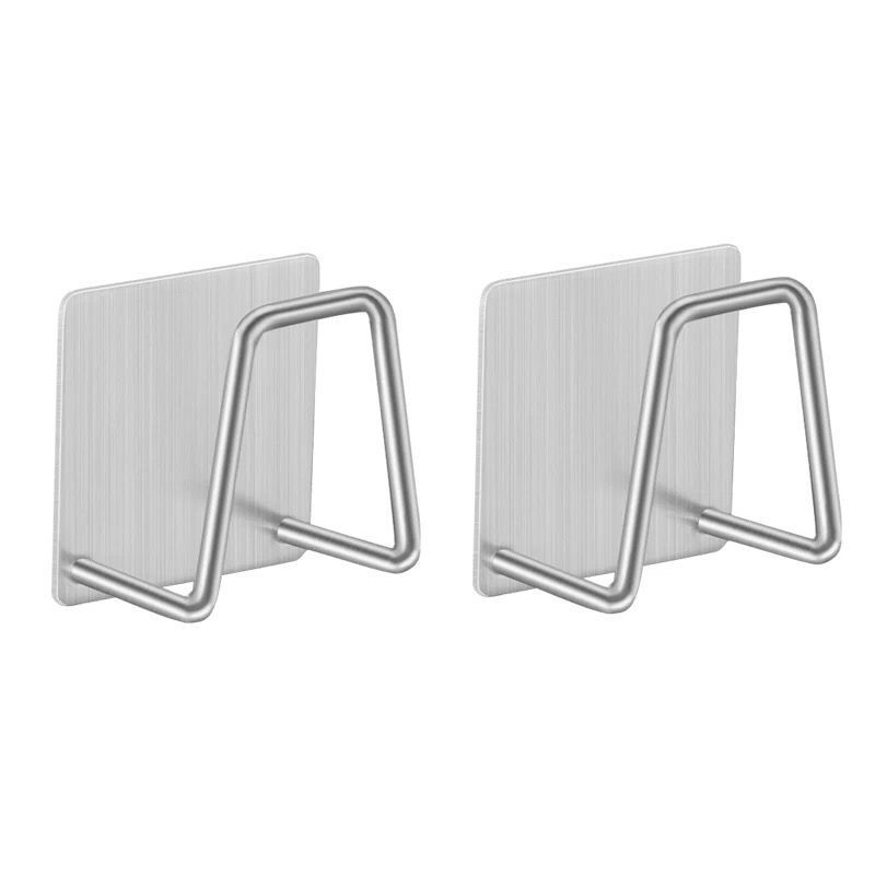 Stainless Steel Drain Drying Rack Kitchen Wall Hooks