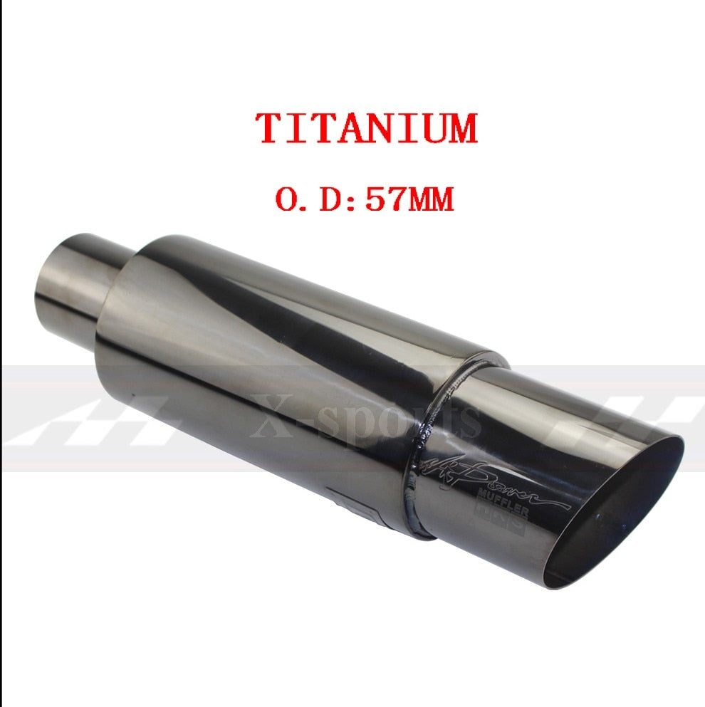 Universal Stainless Steel Exhaust Muffler Tips