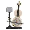Violin Alarm Clock Unique Appearance Innovative Alarm Clock for Home Living Room Desktop Decoration Christmas Gifts