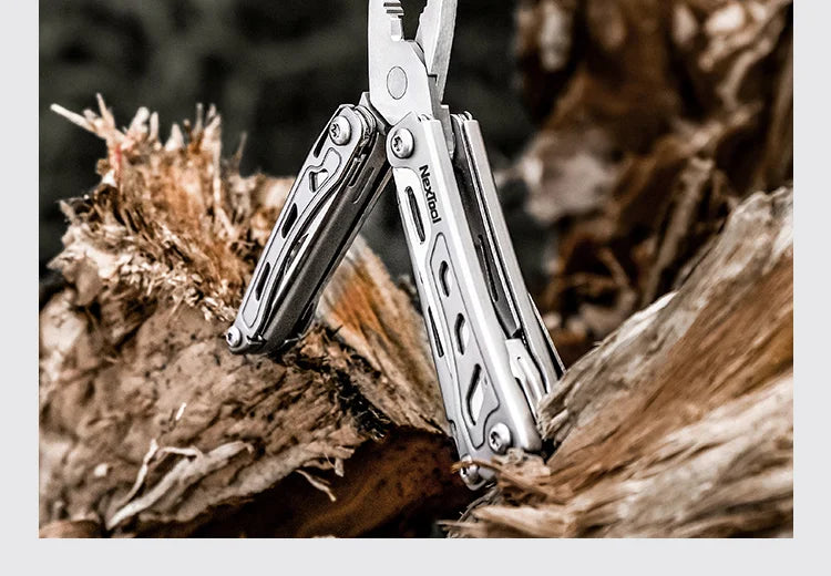 NexTool Keychain Mini Flagship F12 Folding Multi Tool 13 In 1 Screwdriver Pliers File Ruler Bottle Opener Scissors EDC Hand Tool