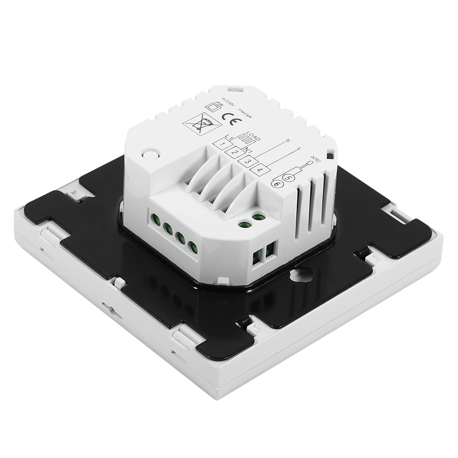 Digital Touch Screen LCD Programmable Thermostat Intelligent Temperature Controller Home Use Heating Thermostat