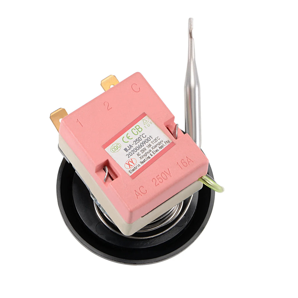 NC 250V 16A Thermostat 30-110C 60-200C 50-250C 50-300C Knob Liquid Rising Temperature Control Thermostat for Electric Oven