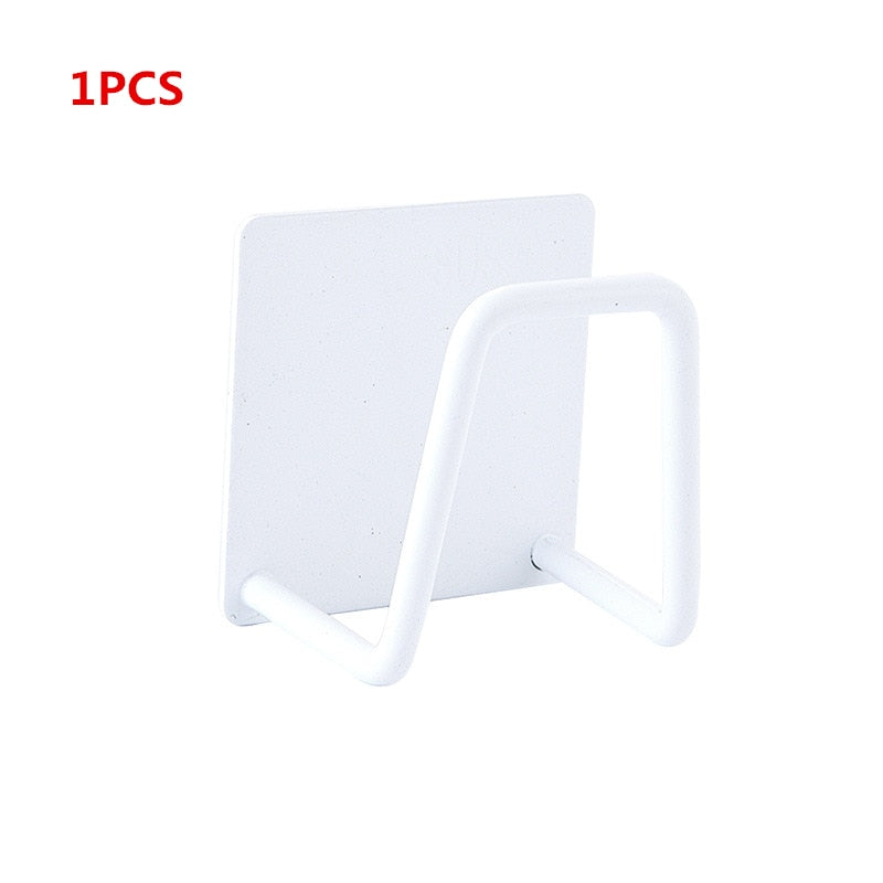 Stainless Steel Drain Drying Rack Kitchen Wall Hooks