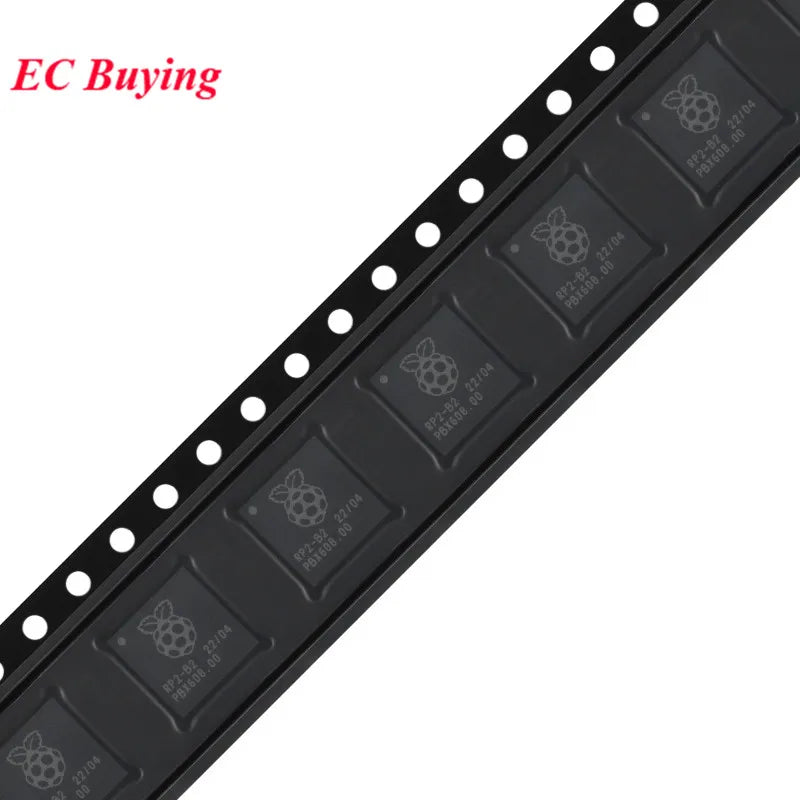 1Pc-10Pcs RP2040 LQFN-56 QFN-56 Raspberry Pi (raspberry pie) ARM Cortex-M0 133MHz RAM 264KB MCU/MPU/SOC Microcontroller IC Chip