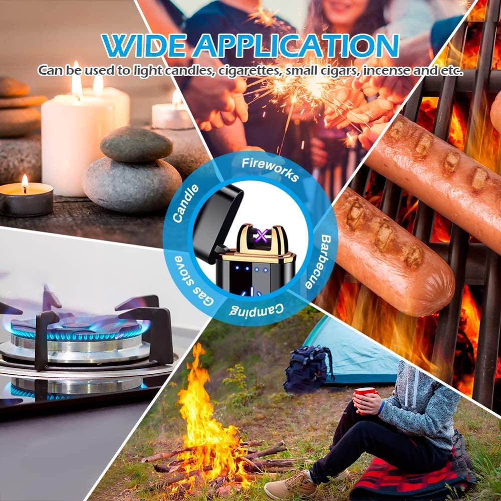 Rechargeable Touch Fire Electronic Lighter