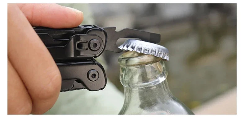 BHBT Multifunctional Combination  Folding Knife Pliers Multi Tools EDC Multitools Outdoor Camping Survival Tools With Clip