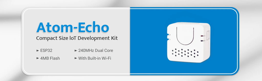 M5Stack Official ATOM Echo ESP32 Smart Speaker Development Kit