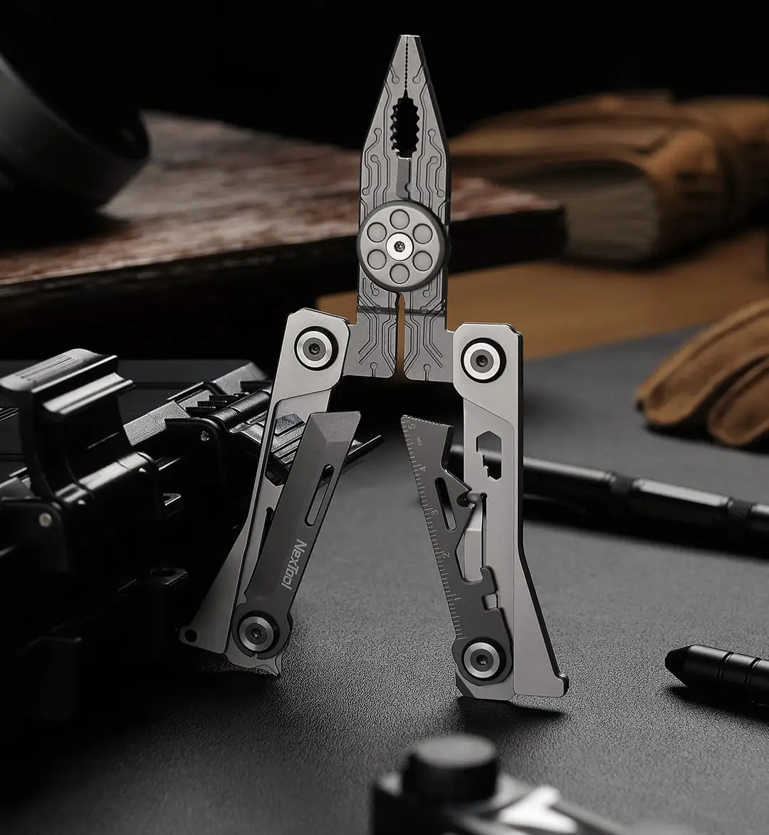 Nextool Mini 14 in 1 EDC Multifunction Tool Outdoor Portable Screwdriver Wrench Pliers Knife Field Carry Around Send Storage Bag