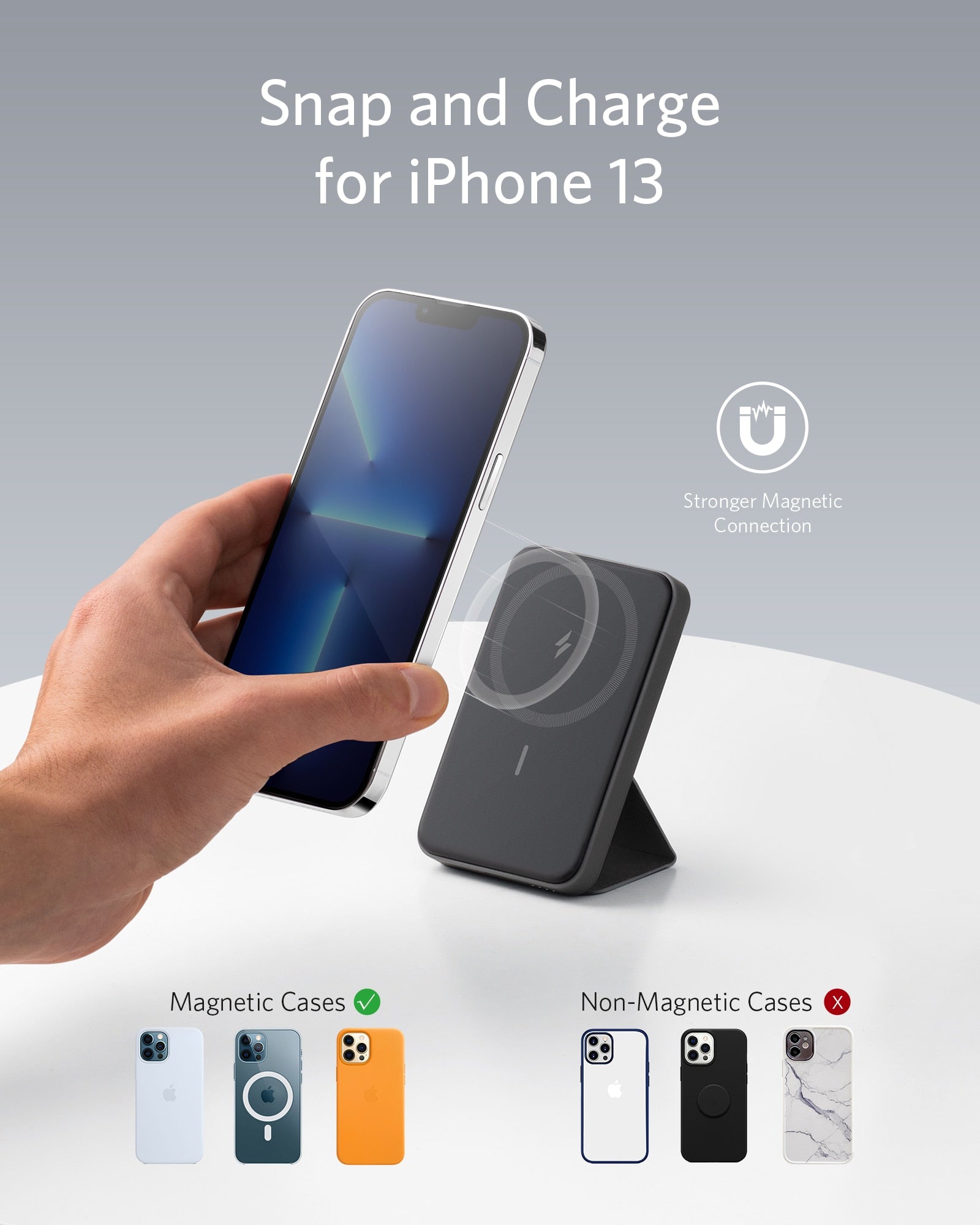 5000mAh wireless portable charger