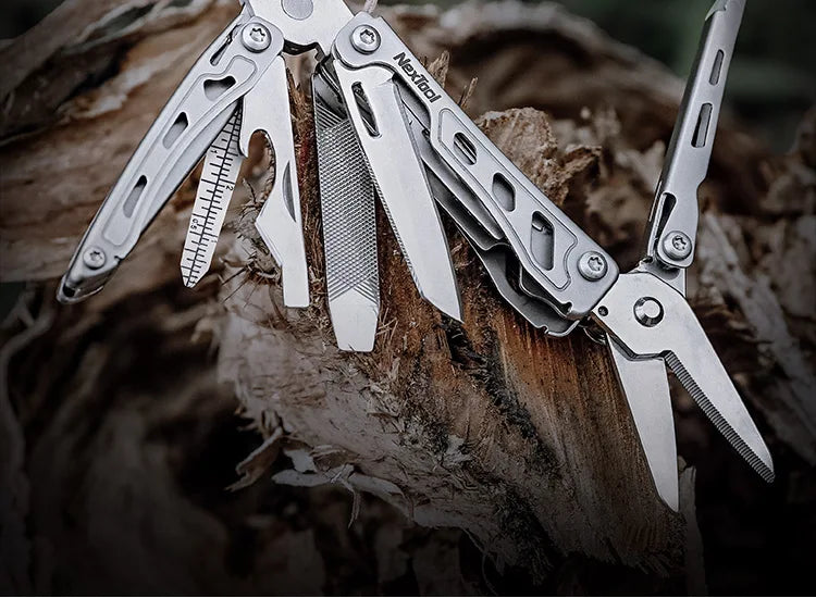 NexTool Keychain Mini Flagship F12 Folding Multi Tool 13 In 1 Screwdriver Pliers File Ruler Bottle Opener Scissors EDC Hand Tool