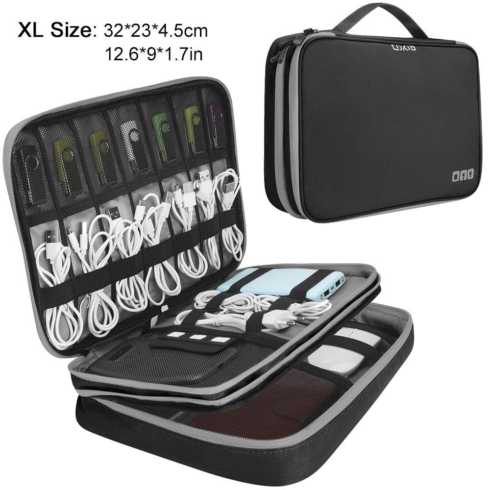 Organizer Carry Bag for iPad, Cables