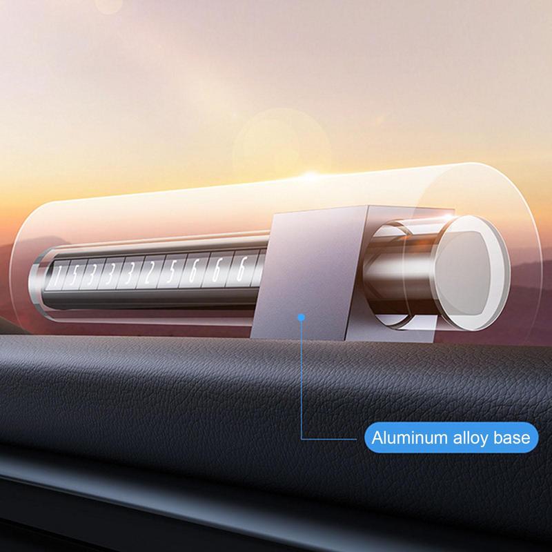 Parking Phone Number Plate