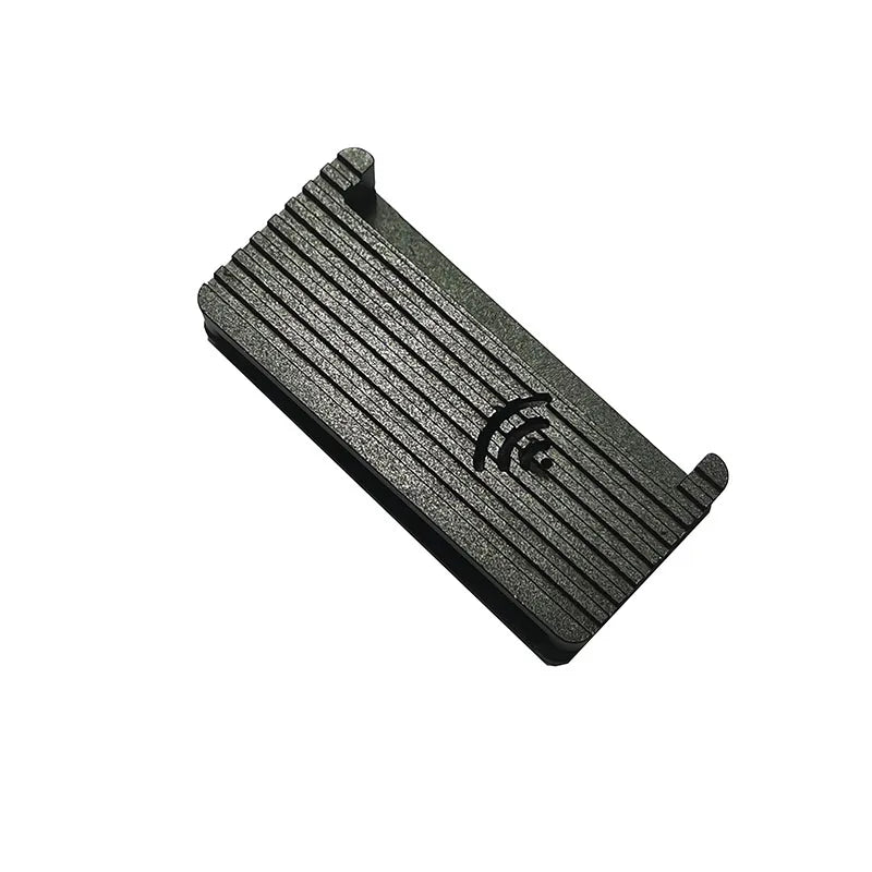 Raspberry Pie Zero WH/2W Universal Aluminum Radiator Metal Protective Shell Passive Heat Dissipation with Silicone Heat Transfer