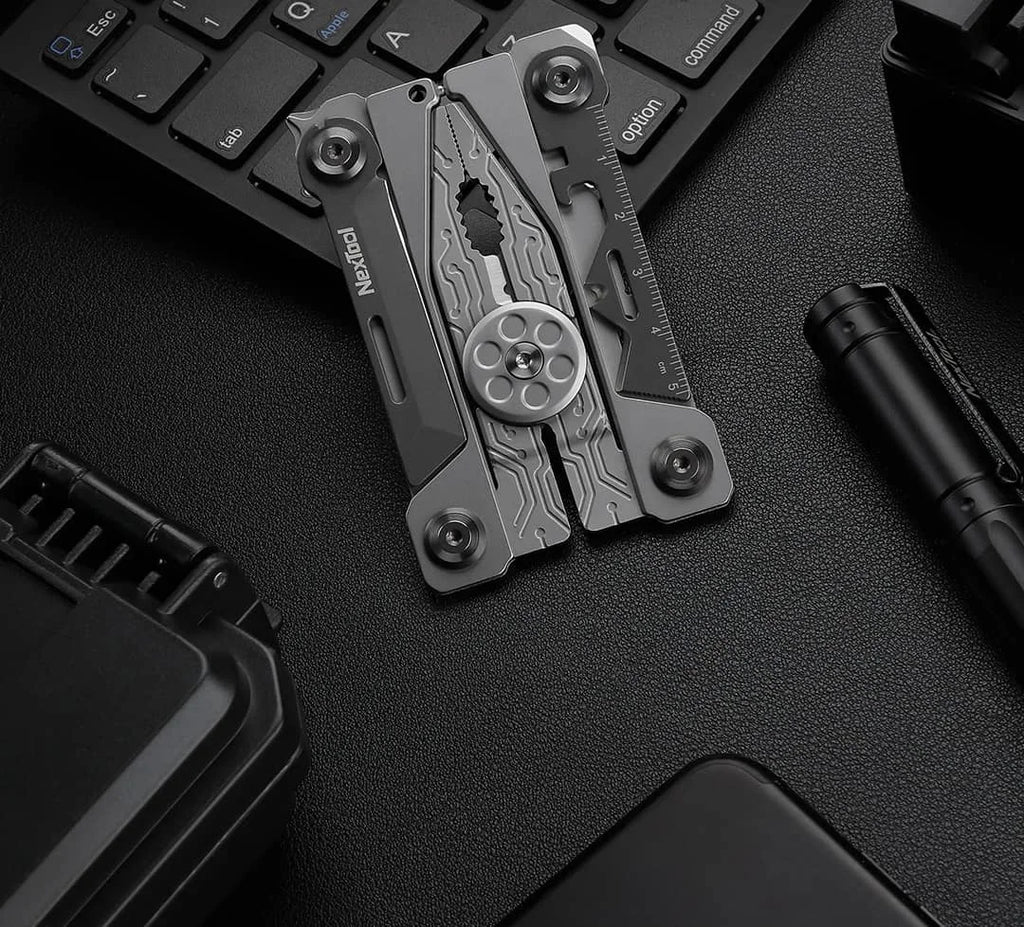 Nextool Mini 14 in 1 EDC Multifunction Tool Outdoor Portable Screwdriver Wrench Pliers Knife Field Carry Around Send Storage Bag