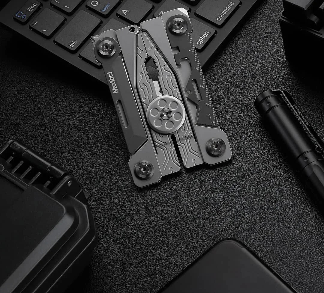 Nextool Mini 14 in 1 EDC Multifunction Tool Outdoor Portable Screwdriver Wrench Pliers Knife Field Carry Around Send Storage Bag