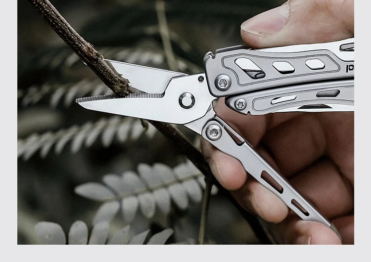 NexTool Keychain Mini Flagship F12 Folding Multi Tool 13 In 1 Screwdriver Pliers File Ruler Bottle Opener Scissors EDC Hand Tool
