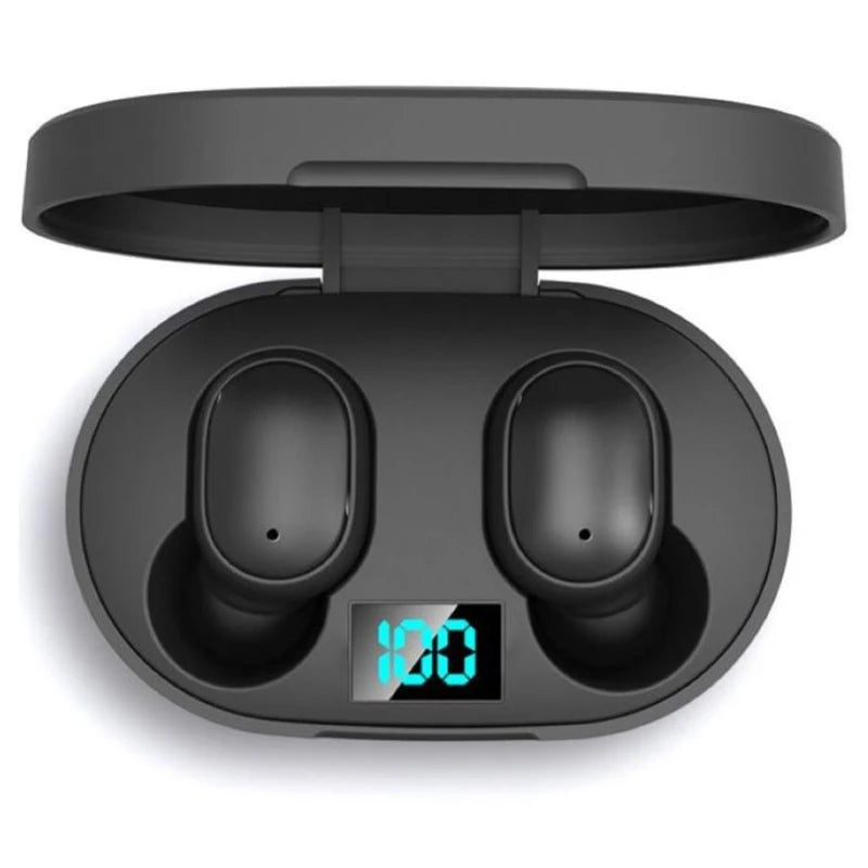 E6S Wireless Bluetooth Earphones TWS Bluetooth Headset Wireless Earbuds Noise Cancelling Headset With HD Microphone Headphones