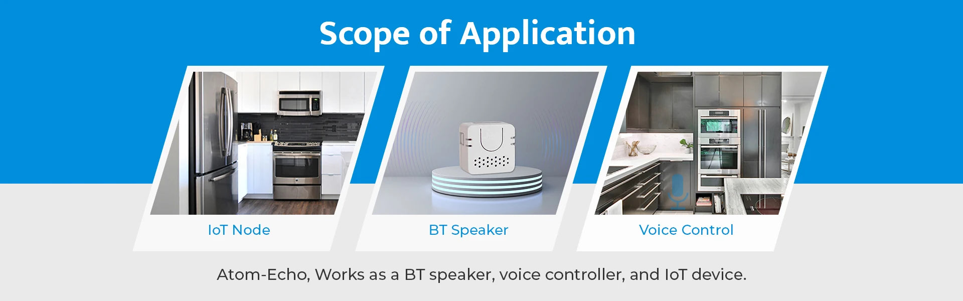 M5Stack Official ATOM Echo ESP32 Smart Speaker Development Kit