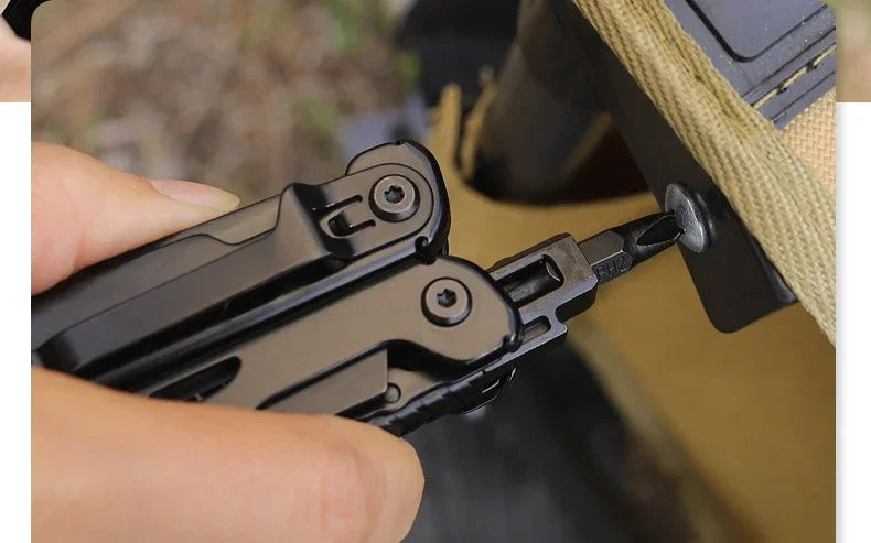 BHBT Multifunctional Combination  Folding Knife Pliers Multi Tools EDC Multitools Outdoor Camping Survival Tools With Clip