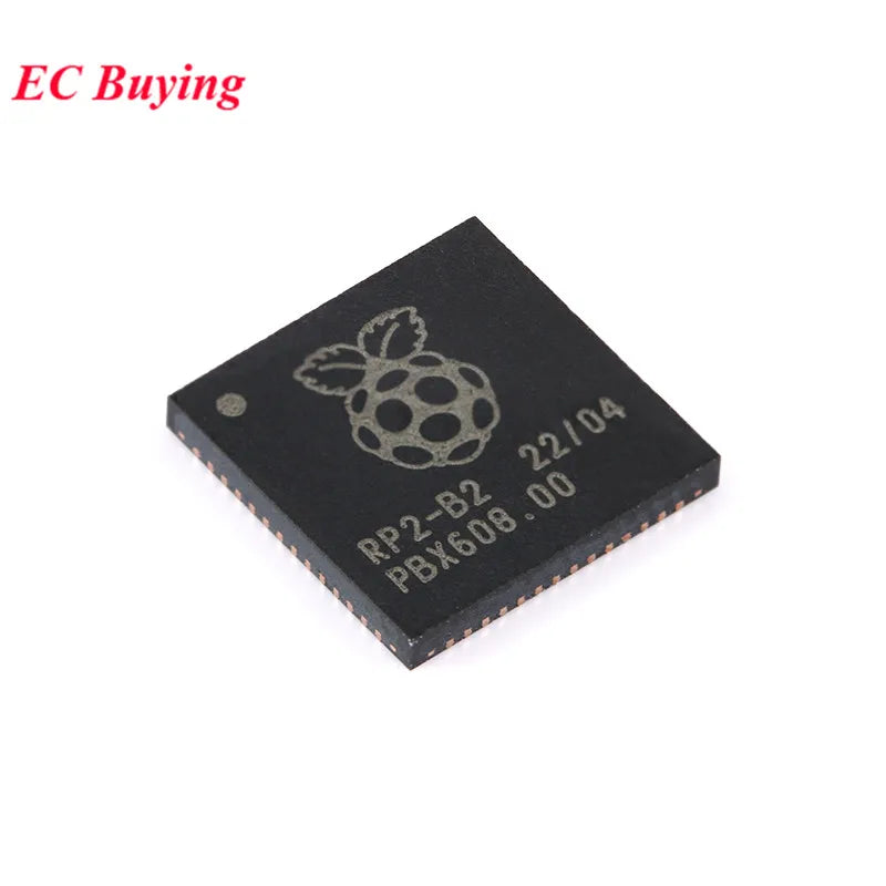 1Pc-10Pcs RP2040 LQFN-56 QFN-56 Raspberry Pi (raspberry pie) ARM Cortex-M0 133MHz RAM 264KB MCU/MPU/SOC Microcontroller IC Chip
