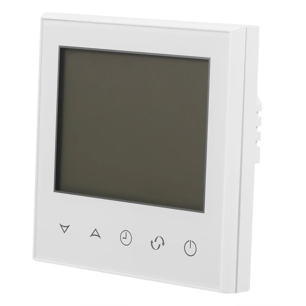Digital Touch Screen LCD Programmable Thermostat Intelligent Temperature Controller Home Use Heating Thermostat