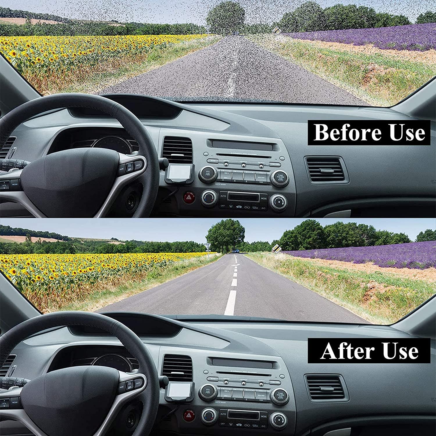 Car Windshield Cleaning Effervescent Tablets