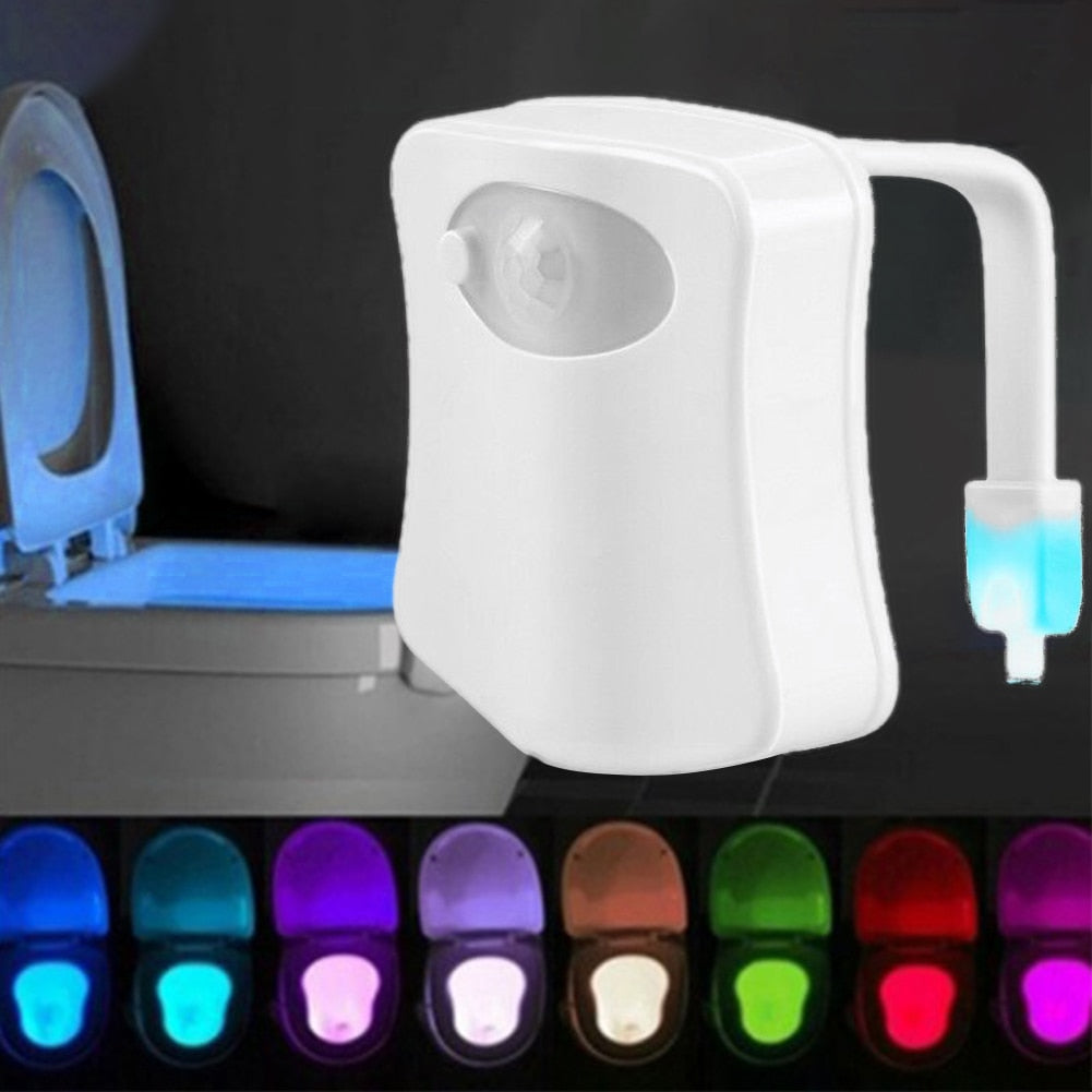 Human Motion Sensor Toilet Lights